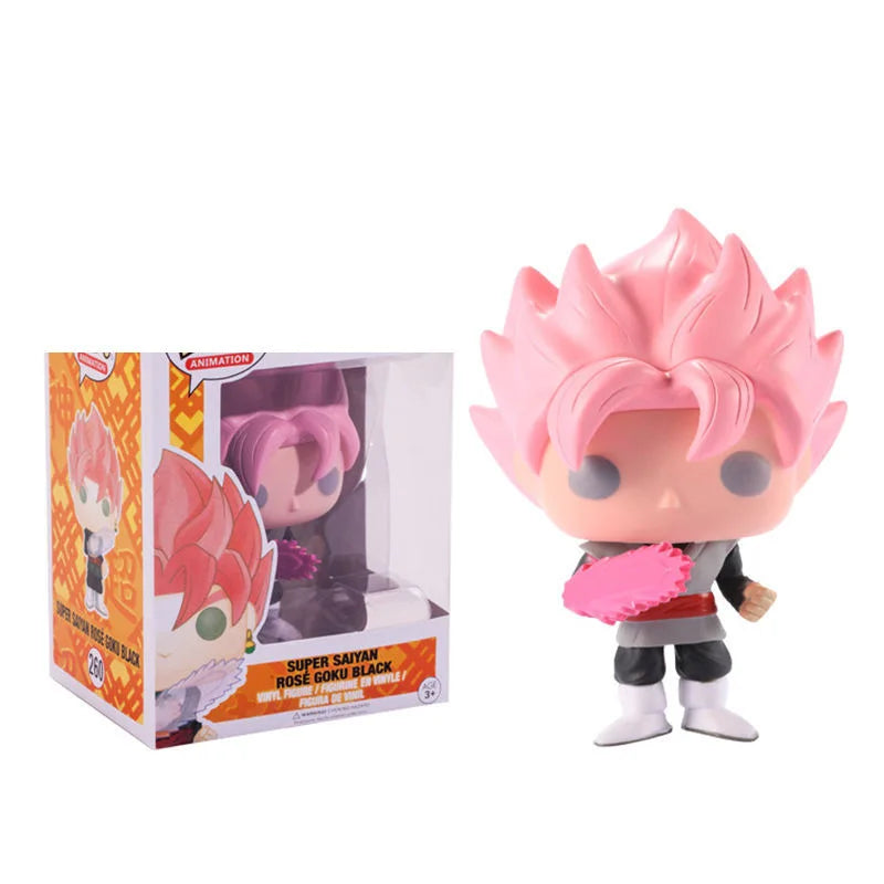 Funko Pop Dragon Ball Anime Figure Son Goku Vegeta Figurine Collection  Dbz Q Version Piccolo Buu Cell Pop Models Toys Xmas Gift