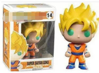 Funko Pop Dragon Ball Anime Figure Son Goku Vegeta Figurine Collection  Dbz Q Version Piccolo Buu Cell Pop Models Toys Xmas Gift