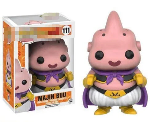 Funko Pop Dragon Ball Anime Figure Son Goku Vegeta Figurine Collection  Dbz Q Version Piccolo Buu Cell Pop Models Toys Xmas Gift