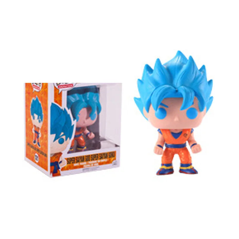 Funko Pop Dragon Ball Anime Figure Son Goku Vegeta Figurine Collection  Dbz Q Version Piccolo Buu Cell Pop Models Toys Xmas Gift