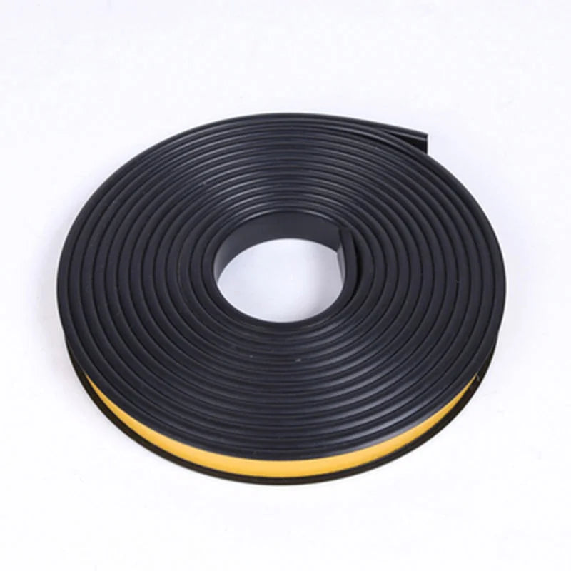 1M Self-Adhesive Edge Banding Strip Furniture Wood Board Cabinet Table Chair Protector Cover U-Shaped Silicone Rubber Seal Strip