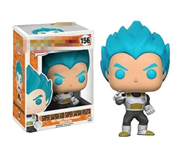 Funko Pop Dragon Ball Anime Figure Son Goku Vegeta Figurine Collection  Dbz Q Version Piccolo Buu Cell Pop Models Toys Xmas Gift